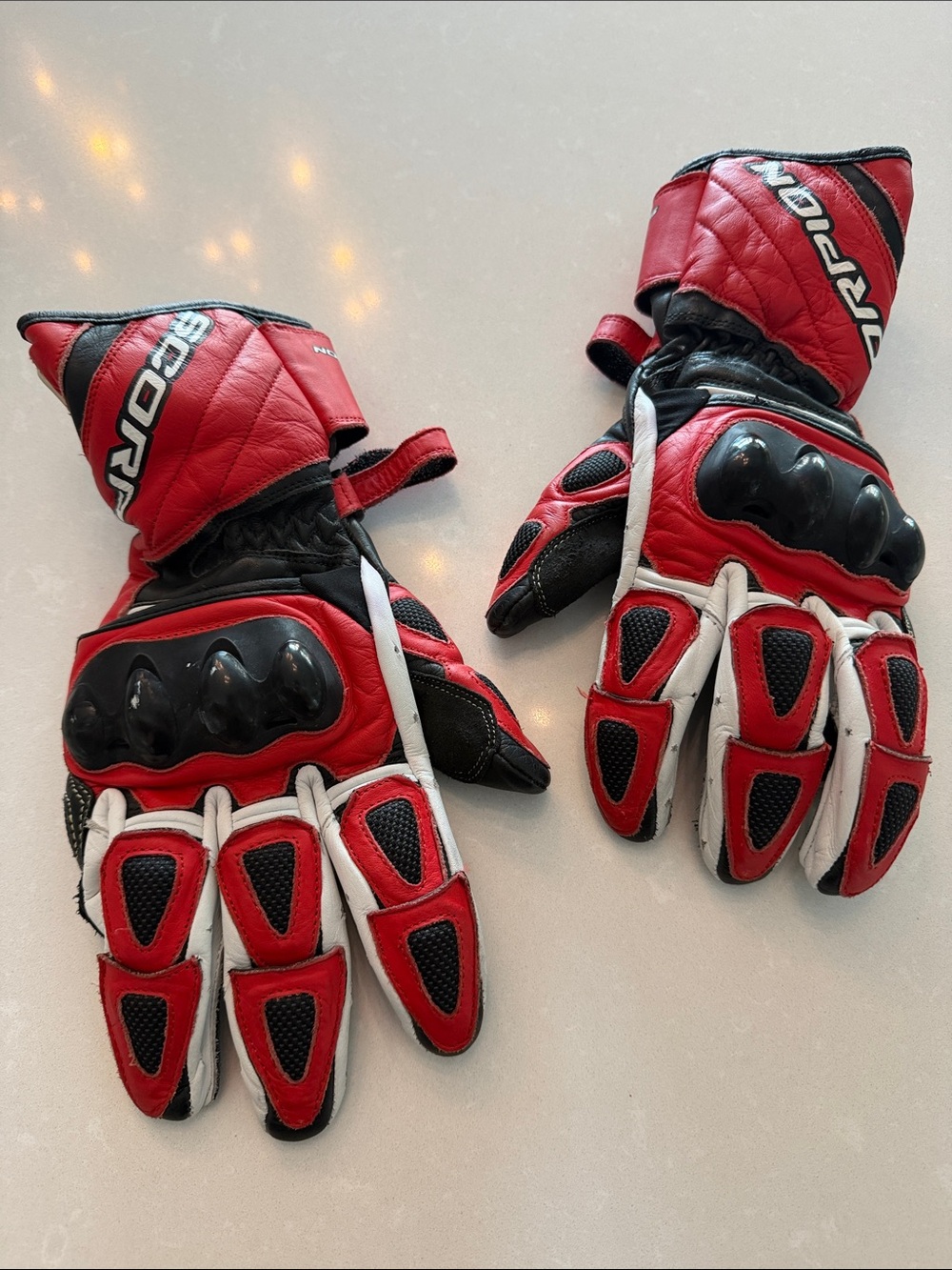 Scorpion Leather Motorcycle Gloves